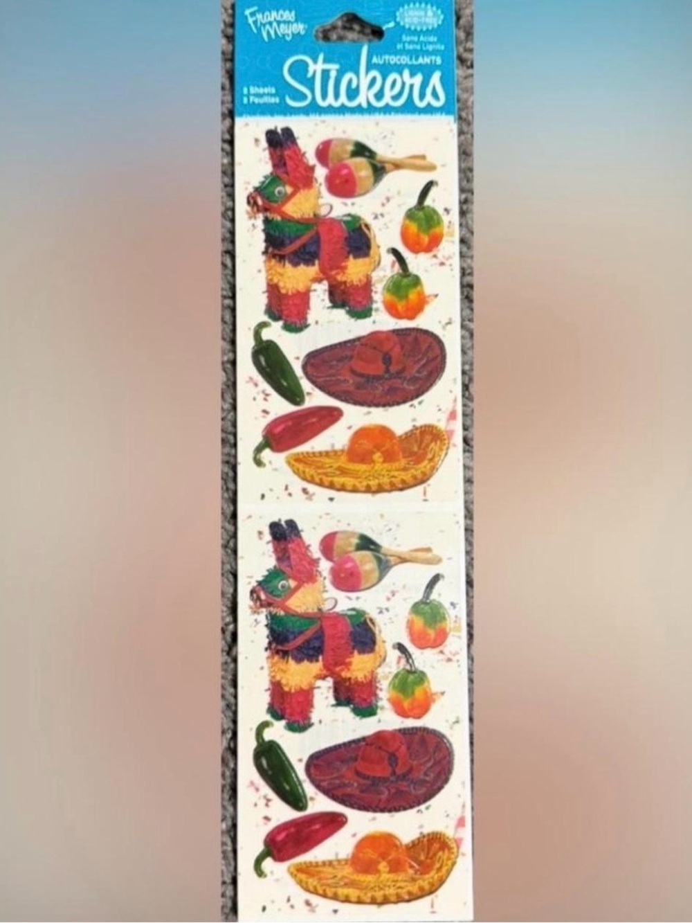 $1 Frances Meyer Fiesta Piñata Stickers $1 WITH ANY $10 ORDER OR MORE